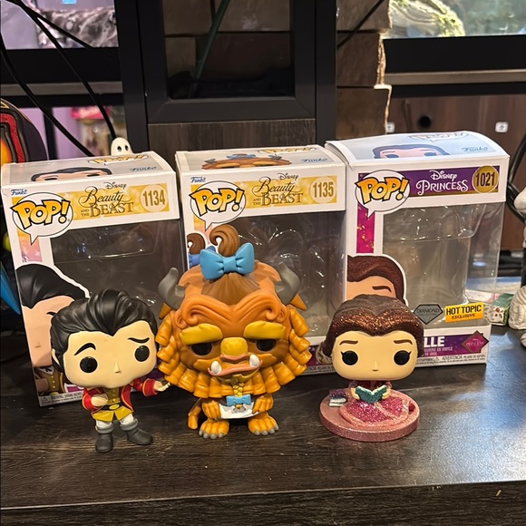 6/$35 Funko Pop Beauty and the Beast Figures - Picture 1 of 5
